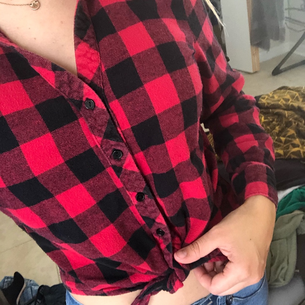 Buffalo plaid flannel